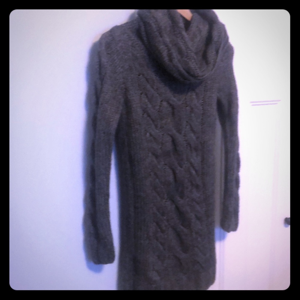 Grey XS Sweater Dress